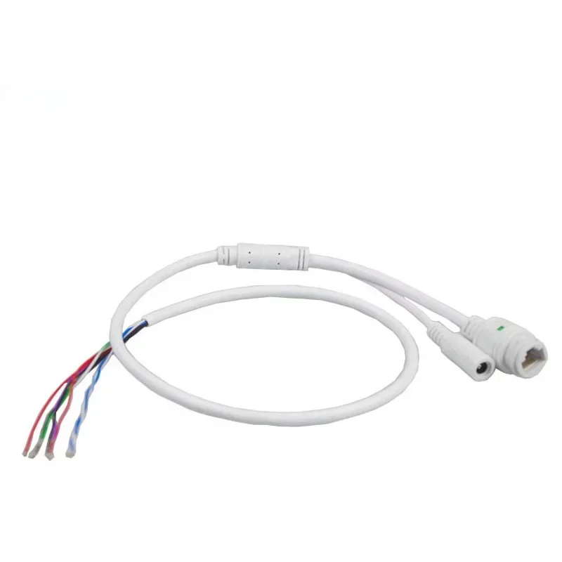 ANPWOO สาย LAN สําหรับกล้องวงจรปิด IP กล้องโมดูลบอร์ดสายไฟพิเศษสําหรับ POE Mid-Span ประเภท 4/5(+) 7/8(-) แหล่งจ่ายไฟ