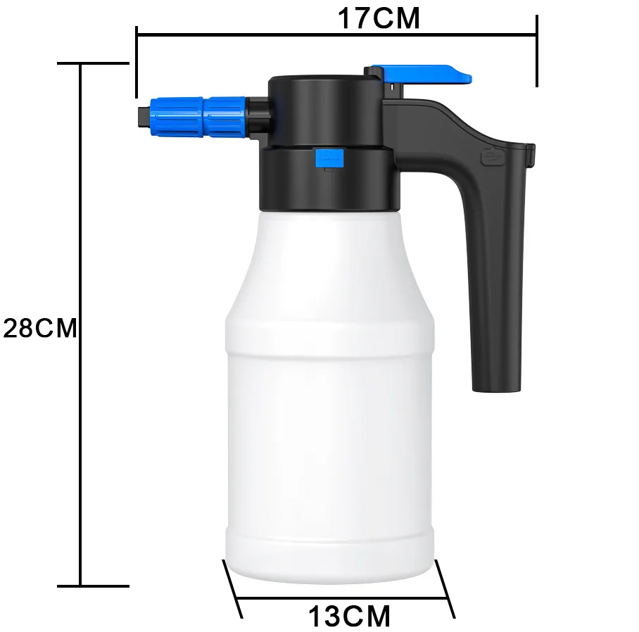 Pulverizador De Espuma Elétrico Para Lavagem De Carro, Gerador De Espuma, Bateria De Lítio, 1h, Resistência, Toalha