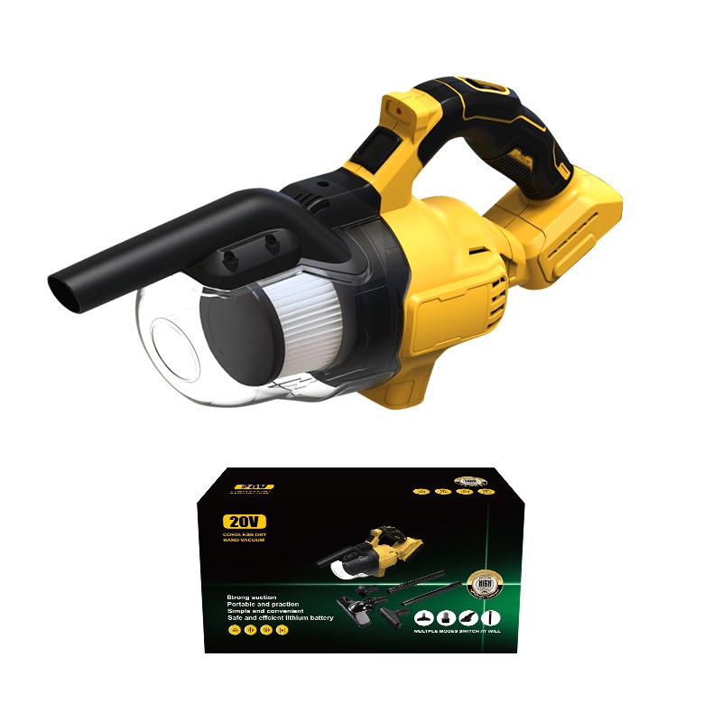 ハンドヘルド掃除機 2 個フィルター付き電気コードレス掃除機家庭用車ペットの毛クリーン DeWalt 20V バッテリー用