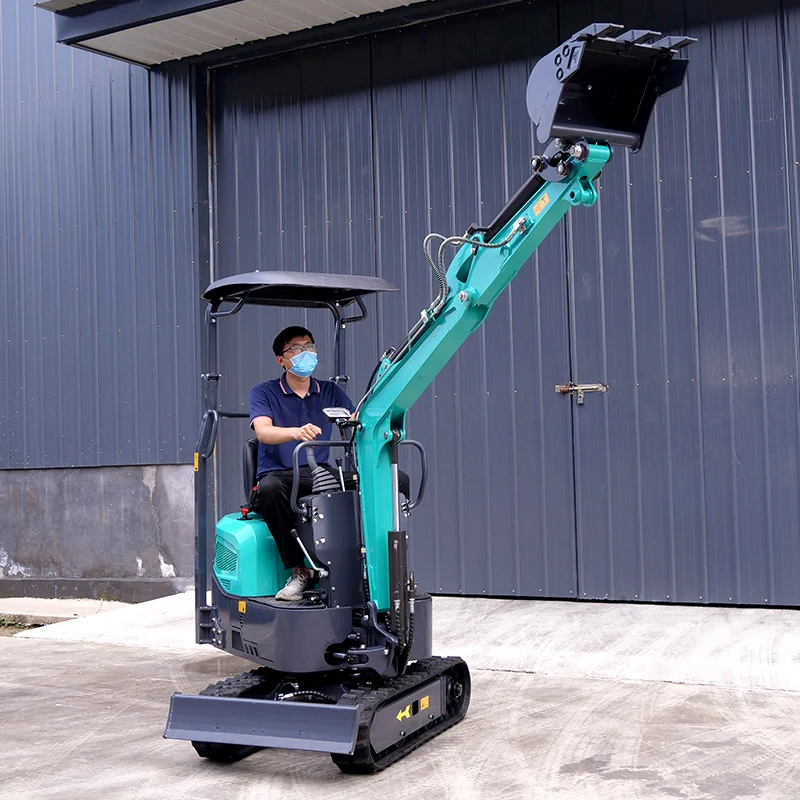 カスタマイズされた 1.2 トンミニクロールショベル製造機械最高価格良質建設クローラディガーショベル