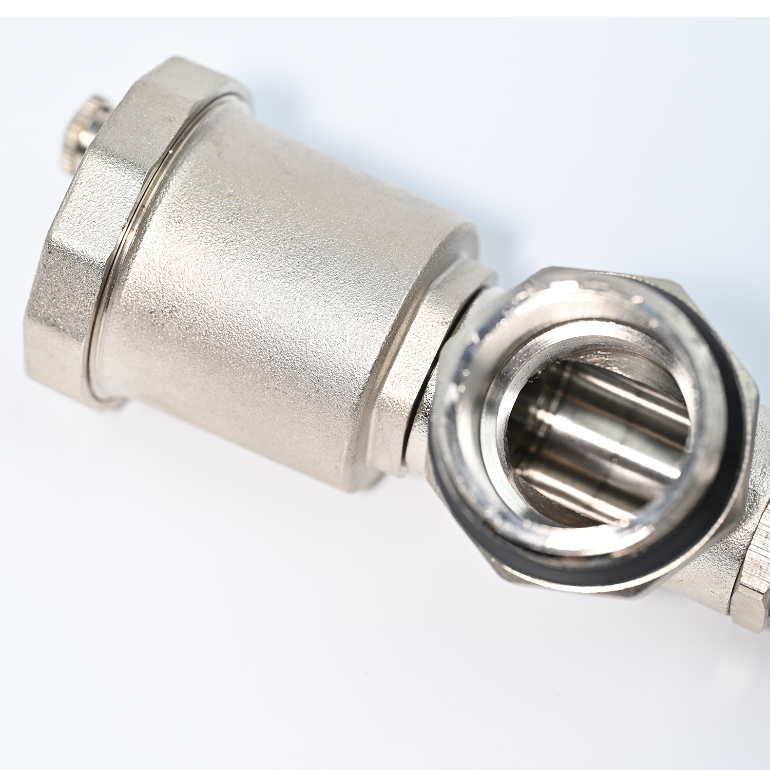 Пара/G1" Конечный элемент для коллектора с автоматическим воздухоотводчиком и дренажным краном