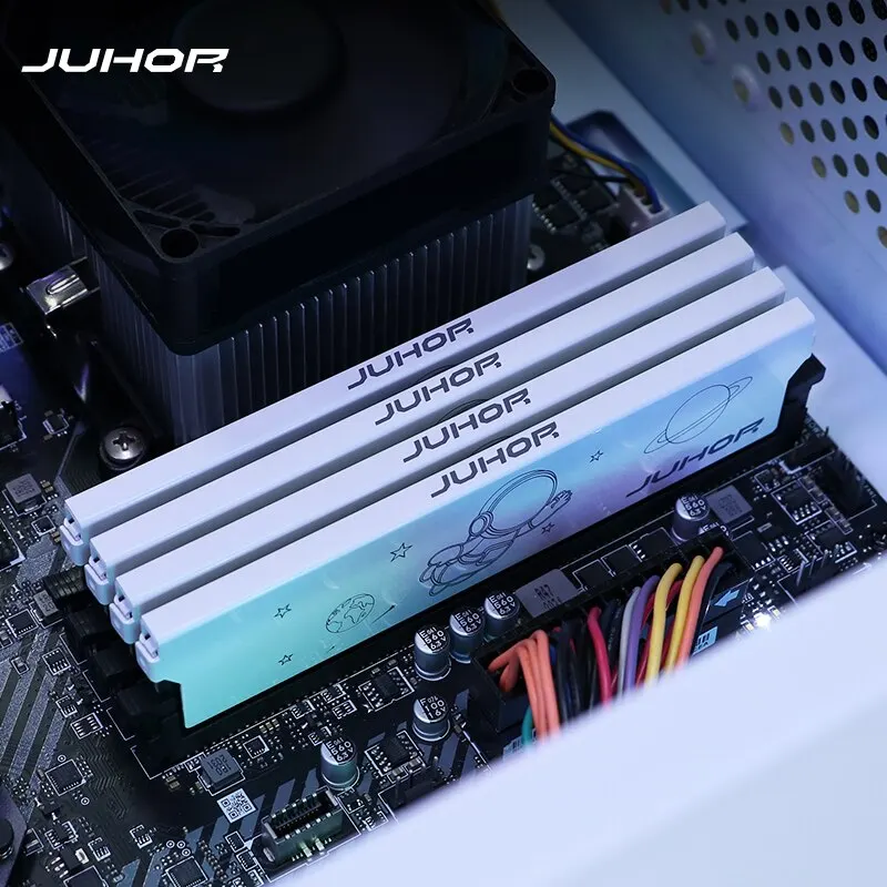 Juhor DDR4 8GBX2 16GBX2 8GB 16GB 3200MHz 3600MHz ใหม่ DIMM XMP2.0เดสก์ท็อปเล่นเกมซัมซุง
