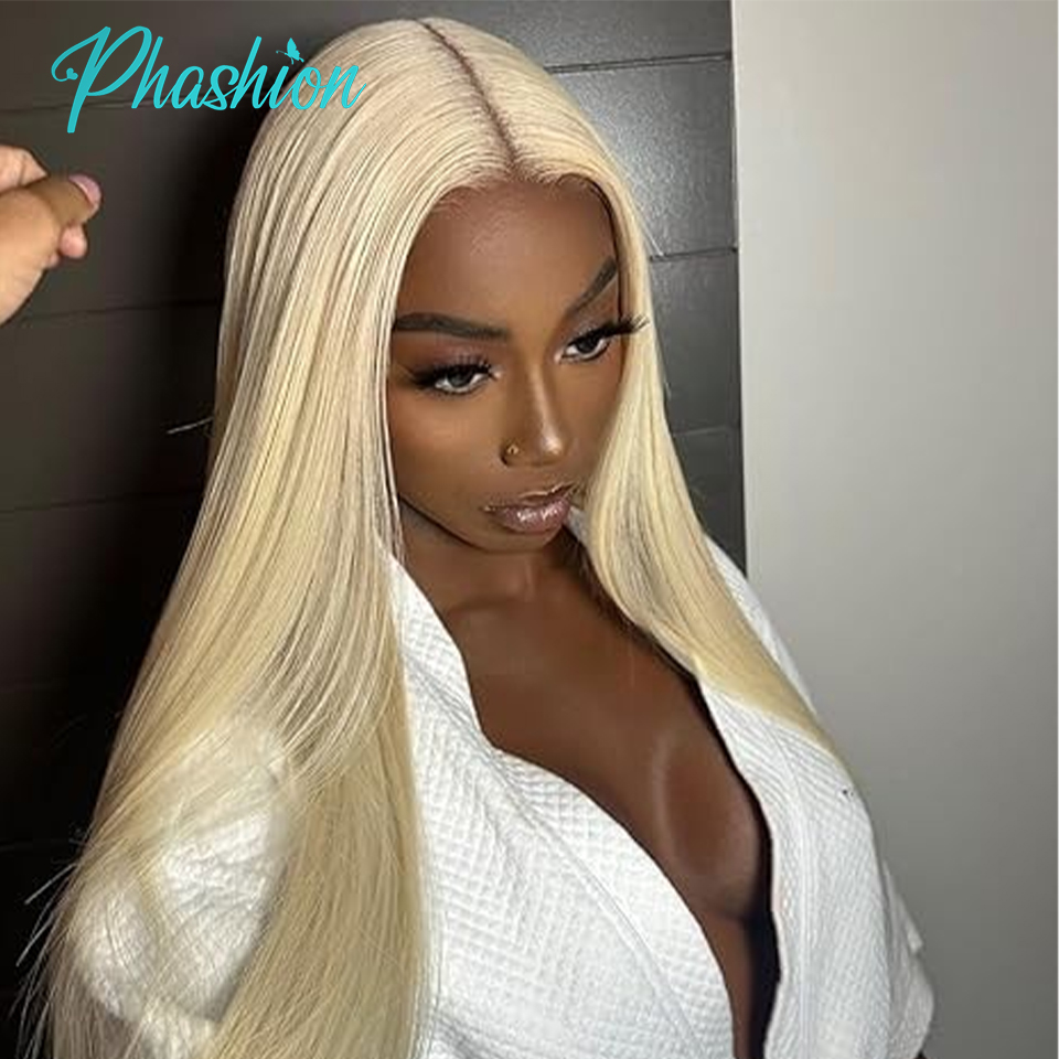 Phashion 13X6 13x4ลูกไม้ด้านหน้า HD จริง7x7 6 5x5 4สีบลอนด์ปิดสวิส613นุ่มนวลตรง100% เส้นผมมนุษย์เรีมมี่