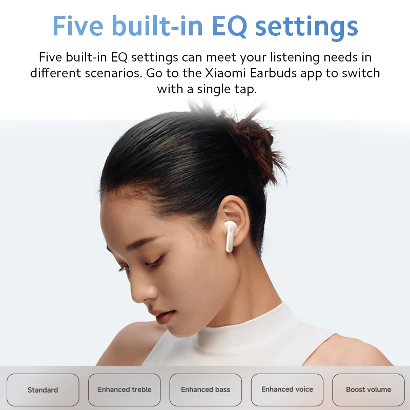 World Premiere Xiaomi Redmi buds 6 active Earphone Clear voice call 30 Hours long battery life Bluetooth 5.4 Type-C headset
