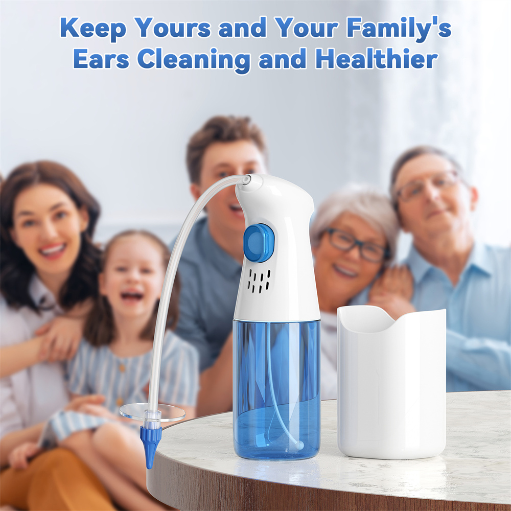 EAR WAX Removal คู่มือทําความสะอาดหูน้ํา Earwax Removal Kit หูชลประทาน Flushing System ชุดทําความสะอาดหูปลอดภัยและมีประสิทธิภาพ