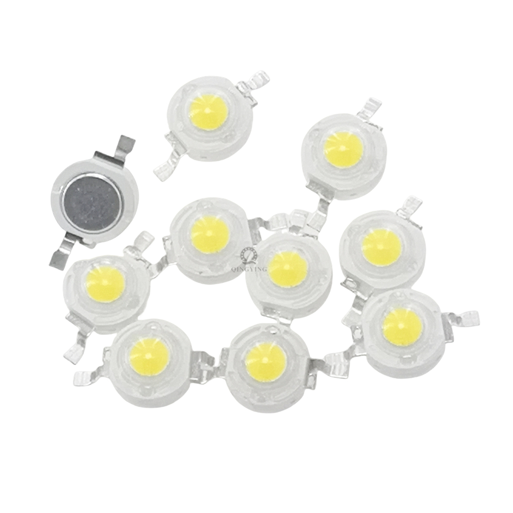 10 stks 1 W 3 W LED Chip Epistar High Power Lamp Kralen 3 V 3.2 V-3.6 V Warm Natuur Koud Wit 3000 K 4500 K 6500 K 10000 K 20000 K 30000 K
