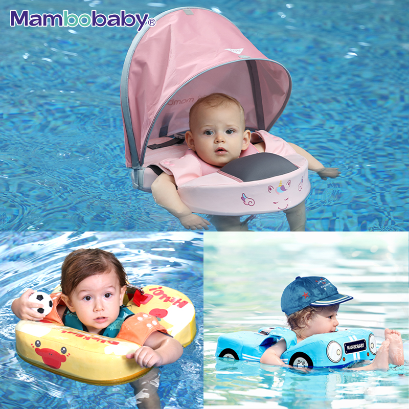 Mambobaby VIP Dropshipping Non-Inflatable Baby ลอย Canopy Underarm ว่ายน้ํา Floater สปา Buoy เทรนเนอร์ซัพพลายเออร์
