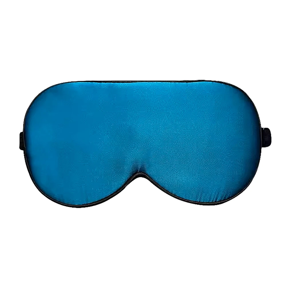 100% Pure Mulberry Silk Sleep Mask Eye Covers for Sleeping Blindfold with Adjustable Strap Comfortable Super-Smooth