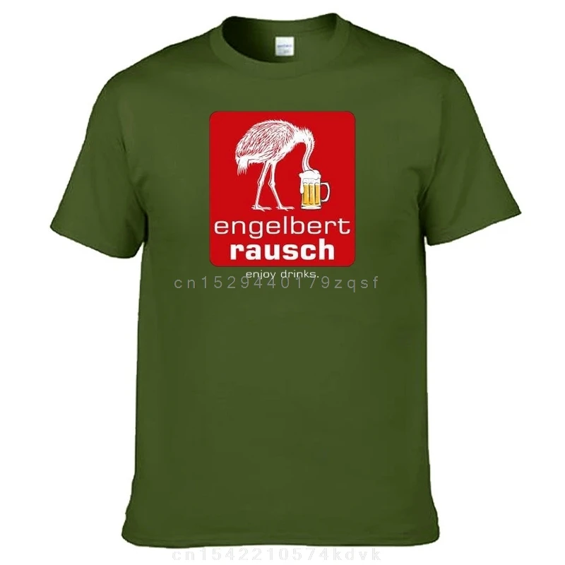 Engelbert Rausch cerveza camiseta divertida idea parodia