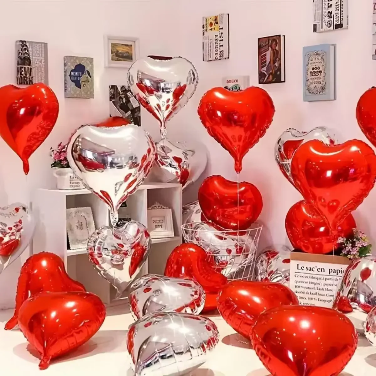 10/50/100 sztuk DIY dekoracje weselne miłość balony dzień romantyczna propozycja dla domu ozdoba z okazji urodzin balony świąteczne