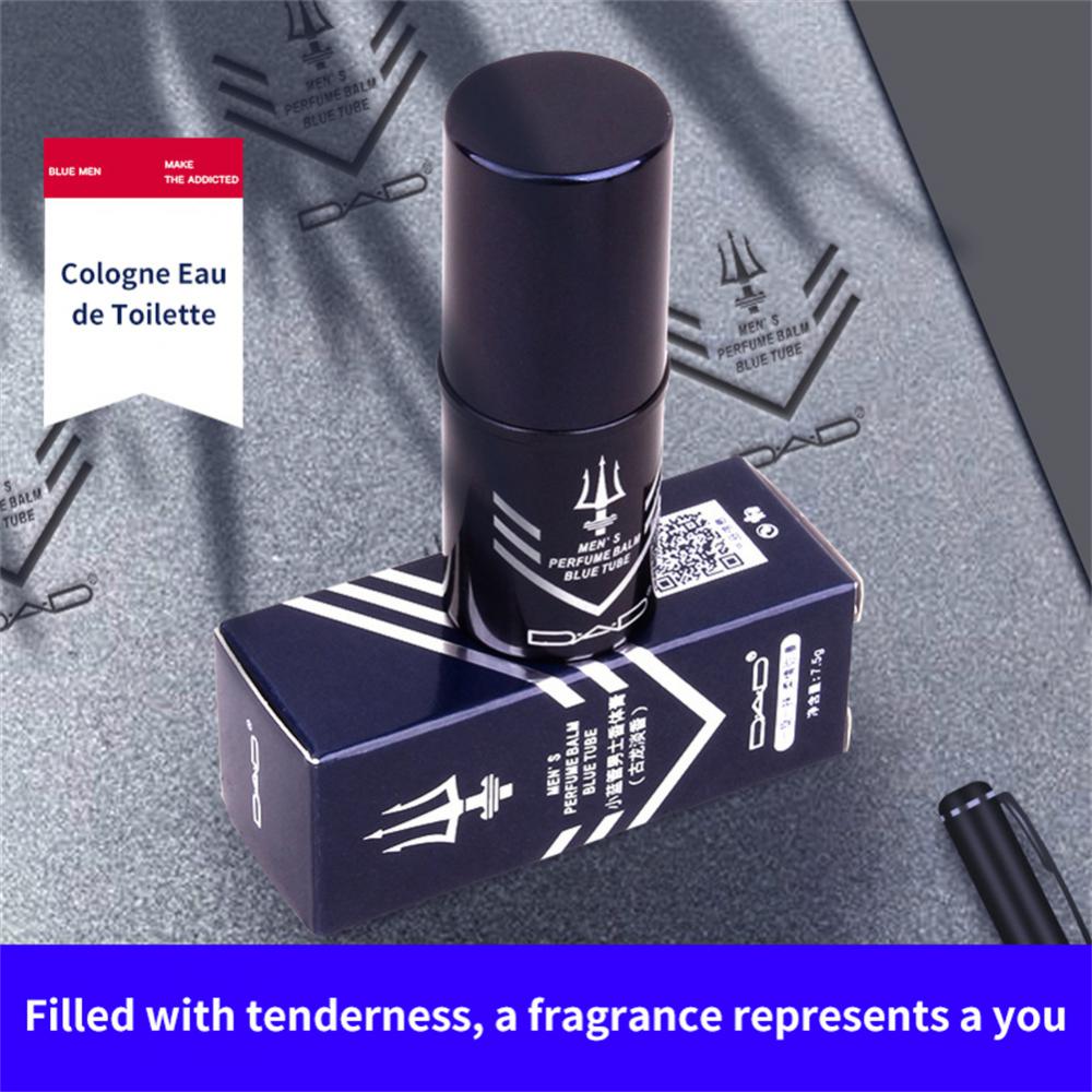 Perfume sólido qualidade elegante portátil colônia masculino na moda perfume bestseller pai perfume designer marca elegante