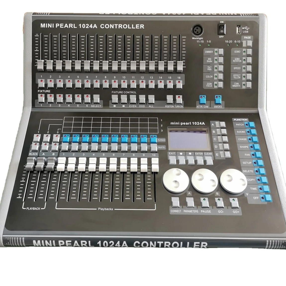 Guangzhou Factory Manufacturer Mini Pearl Light/DJ Controller DMX 1024 Black Stage Light Dimmer High Quality Product
