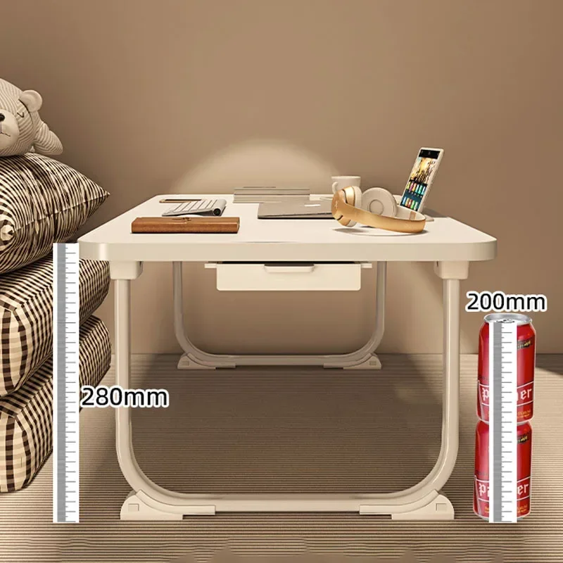 Scrivania da letto tavolo pieghevole per Computer tavolo piccolo scrivania semplice Home Student Study dormitorio scrittoio