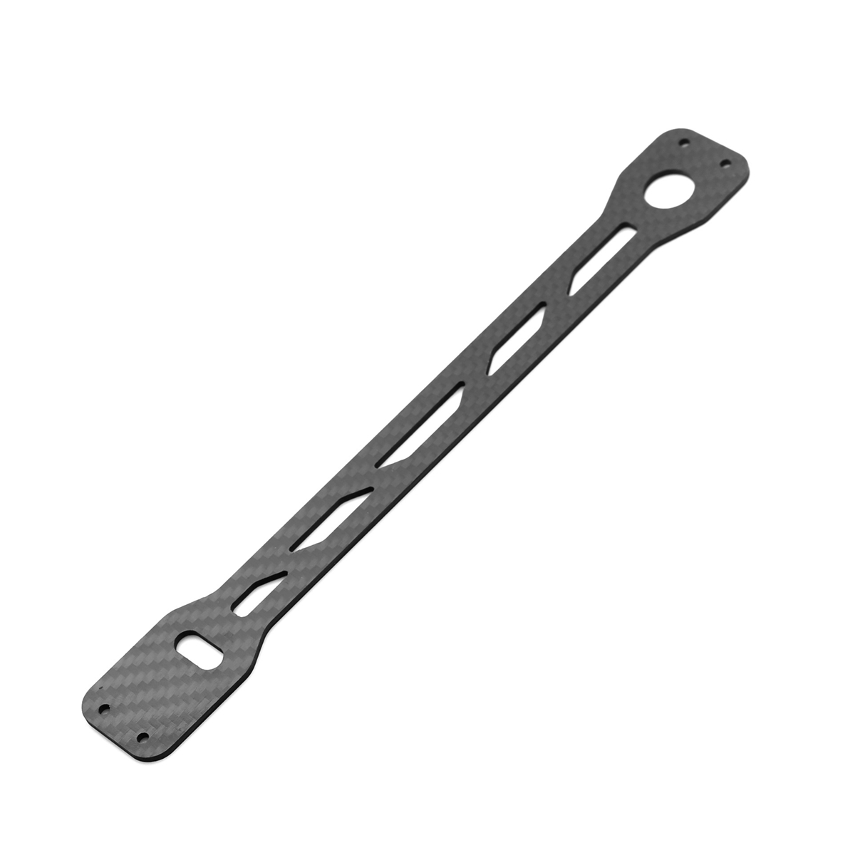 Carbon Fiber Second Floor Board Plate para Tamiya, Tamiya TT02, TT02B, TT-02, TT-02B, 1/10 RC Car, Upgrades Peças, Peças Acessórios