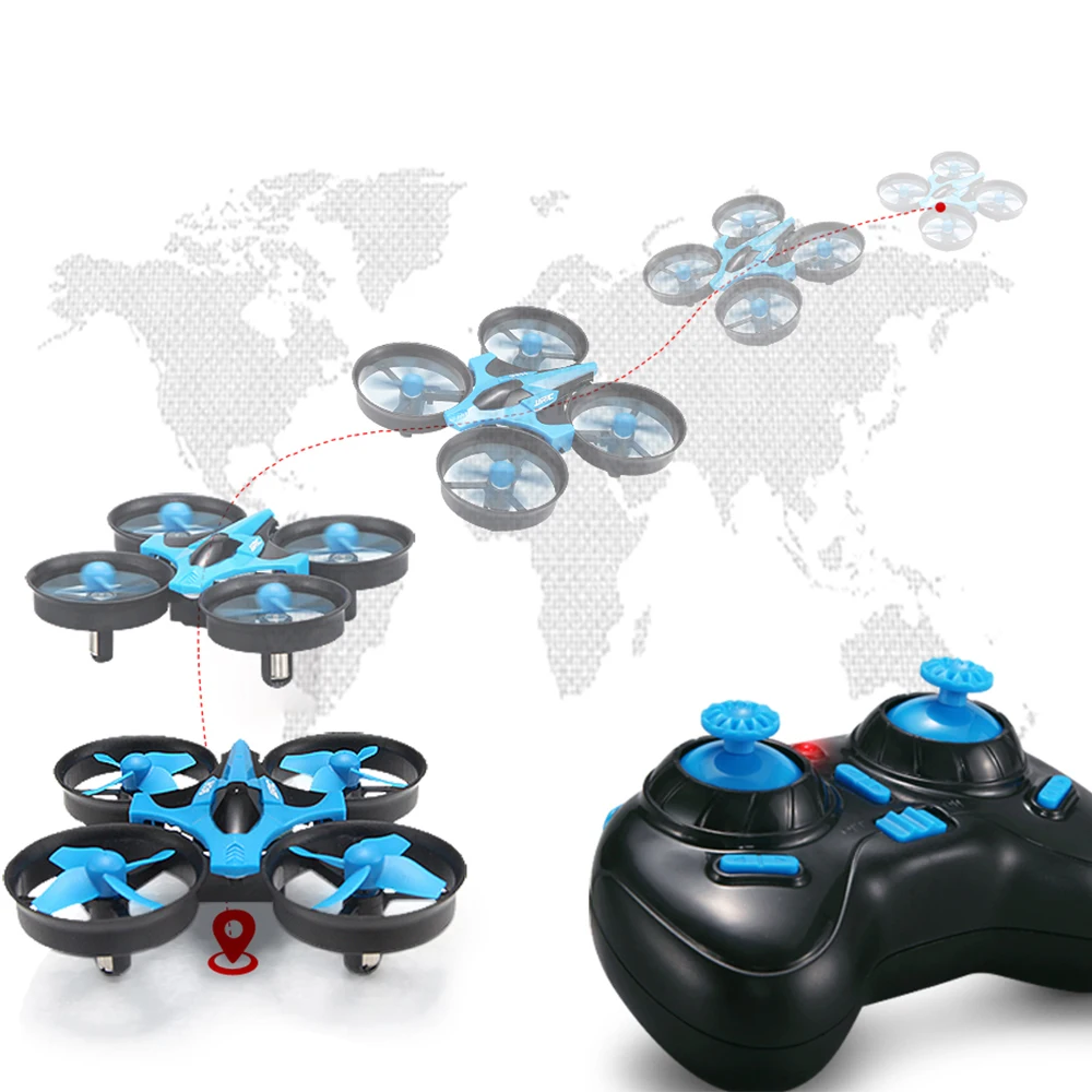 jjrc H36 Mini Drone 3D Flip Headless Mode Drones Air Pressure Height Maintain RC Quadcopter FPV Competition Dron Children's Toys