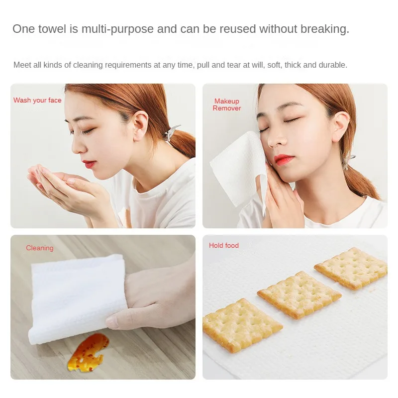 Asciugamano monouso per il viso Spa Salone di bellezza Asciugamano per la pulizia del viso Asciugamani Accessori per il bagno Salviette Asciugamani in microfibra Casa