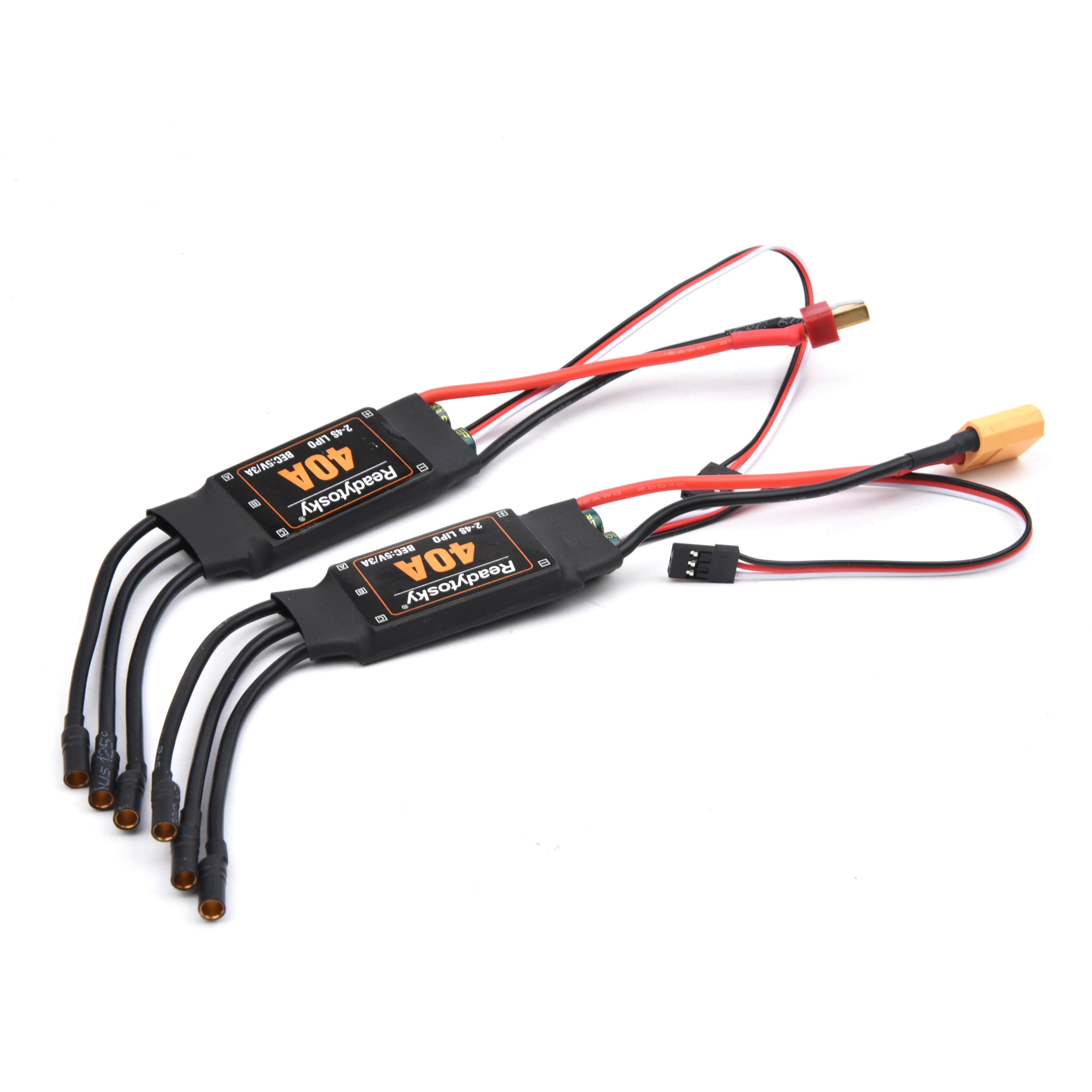 40A Brushless ESC 2-4S Electronic Speed Controller 5V 3A UBEC 3.5 มม.หัวกล้วยสําหรับ RC FPV quadcopter เครื่องบินเฮลิคอปเตอร์