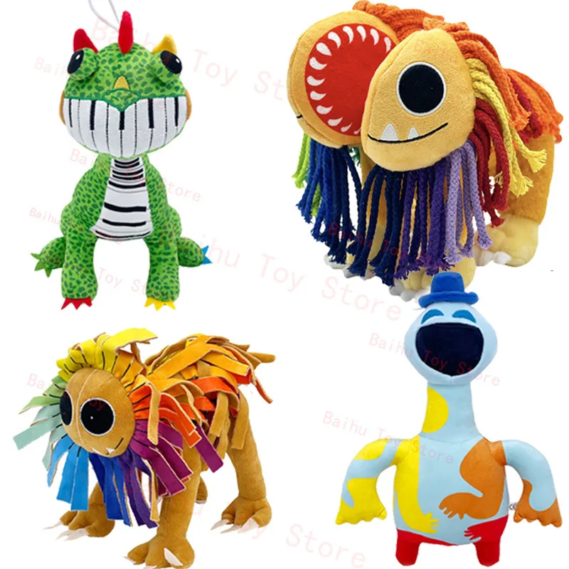 NEW Pianosaurus Plush Anime Nightmare Critters Yarnaby Plushie Soft Doey Stuffed Huggy Wuggy Pillow Doll Decor Toy For Kids Gift