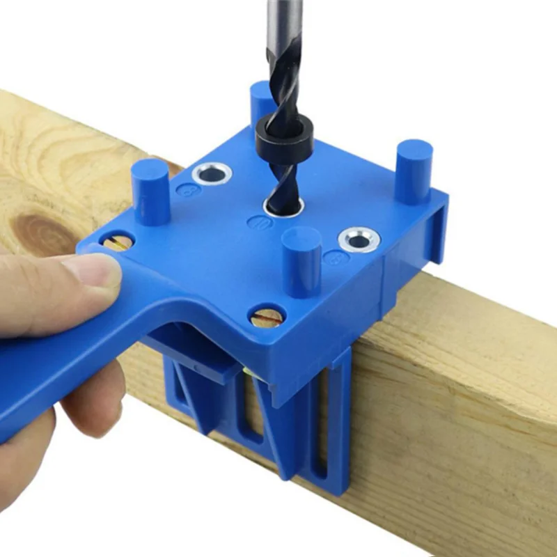 Gỗ Perforator Gỗ Tấm Khoan Kết Nối Thiết Bị Định Vị Cầm Tay Perforator Gỗ Tròn Tenon Mô Hình Gỗ DIY Bộ Dụng Cụ