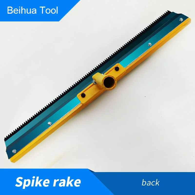 Beihua 56 ซม.Spike Rake Self-flow Cement Rake Scrscraper ซิลิคอน PU อีพ็อกซี่ชั้นสีเครื่องมือก่อสร้าง 3 มม./5 มม./8 มม.