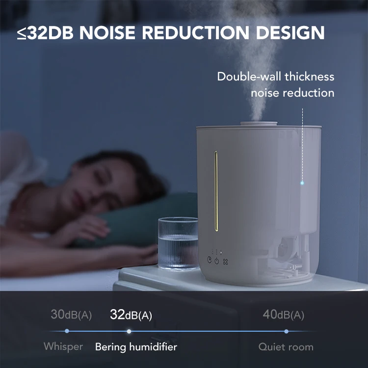 เครื่องทําความชื้นอัลตราโซนิกเครื่องใช้ในบ้าน 2.8 ลิตร ผู้ผลิตขายส่ง โปรโมชั่น เครื่องทําความชื้นหมอกเย็นยอดนิยม