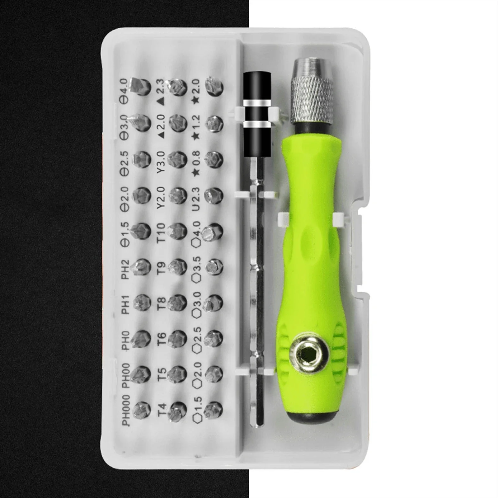 32-in-1 Mini-Präzisions-Schraubendreher-Set mit 30 magnetischen Schraubendreher-Bits, manuelle Reparaturwerkzeuge für iPhone, PC, Uhr, Computer, Reparatur