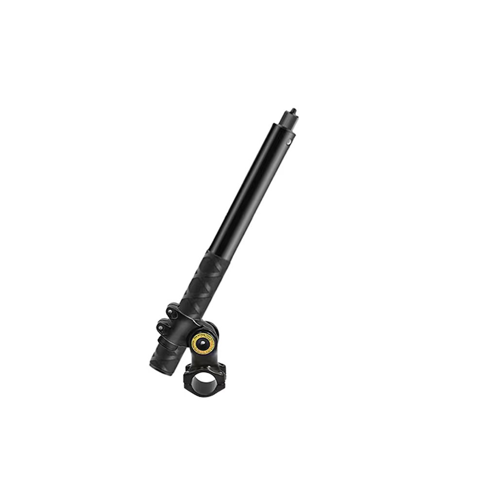 Bastone selfie per bici da moto per staffa per fotocamera con montaggio su manubrio INSTA360 X2/X3 27,9 cm-113,5 cm Lunghezza regolabile Vite da 1/4 di pollice