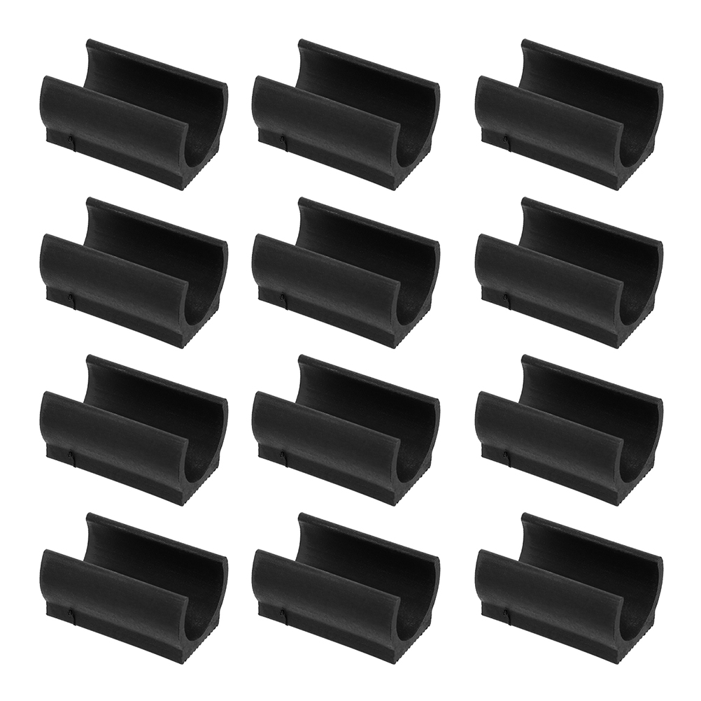 25 Pcs Non-slip Mat Furniture Floor Protectors Glide Rectangular Chair Felt Pads for Shaped Chairs Bar Stool Foot Rest