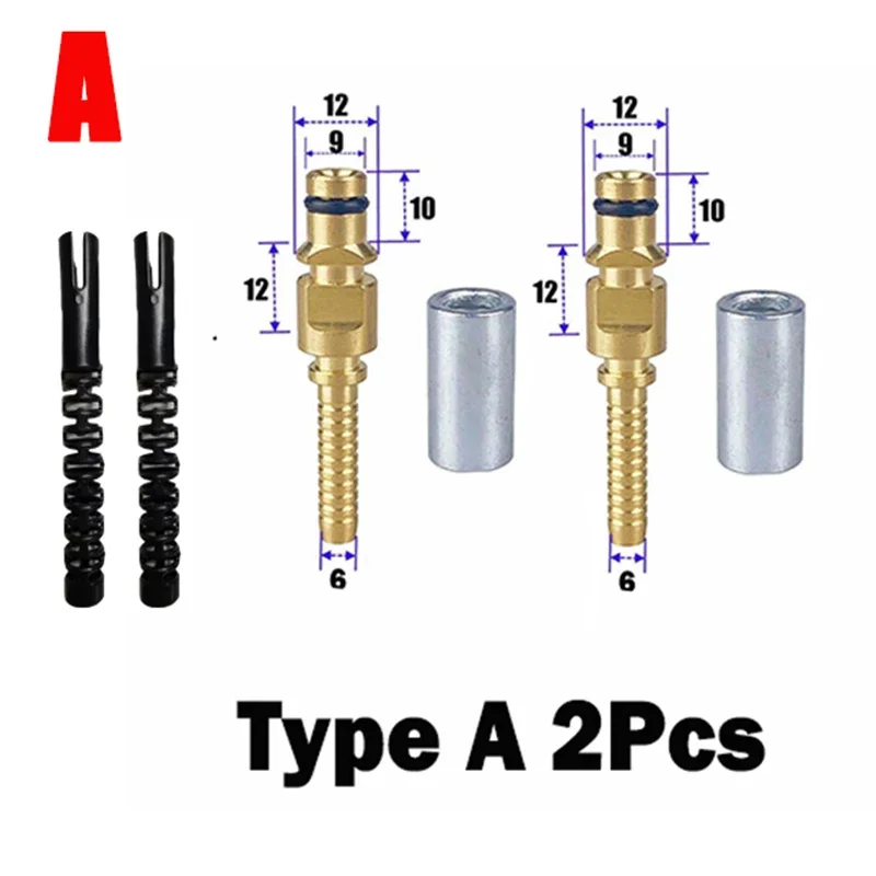 High Pressure Pipe Joint Tool Hose Plug Washing Machine Accessories Quick Connect Adapter Repair Conn Hose Joint Sheath Adapter