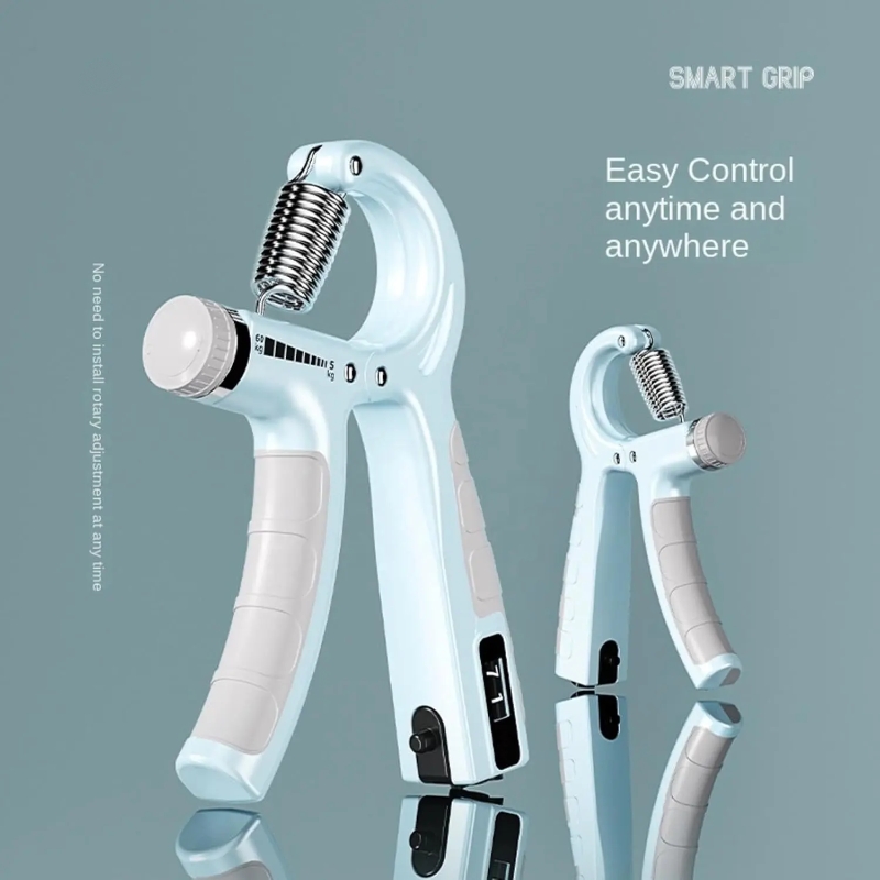 Fortalecedor de empuñaduras de mano para hombres y mujeres, masajeador de dedos con resorte para brazo, expansor, ejercicio de mano, gimnasio, entrenamiento físico, pinza de muñeca