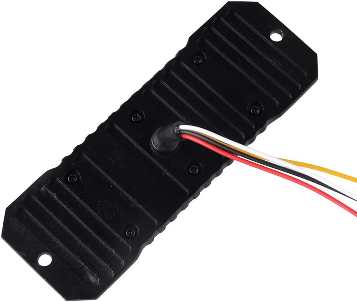 New12-LED Flashing Strobe for 12-24V Trucks Car Vehicle LED Mini Grille Head Emergency Beacon Hazard Warning Lights