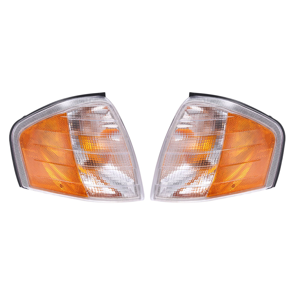 Luz de esquina delantera de coche, lámpara de señal de giro para Mercedes Benz clase C W202 C230 C280 1994-2000 2028261143 2028261243, 1 par