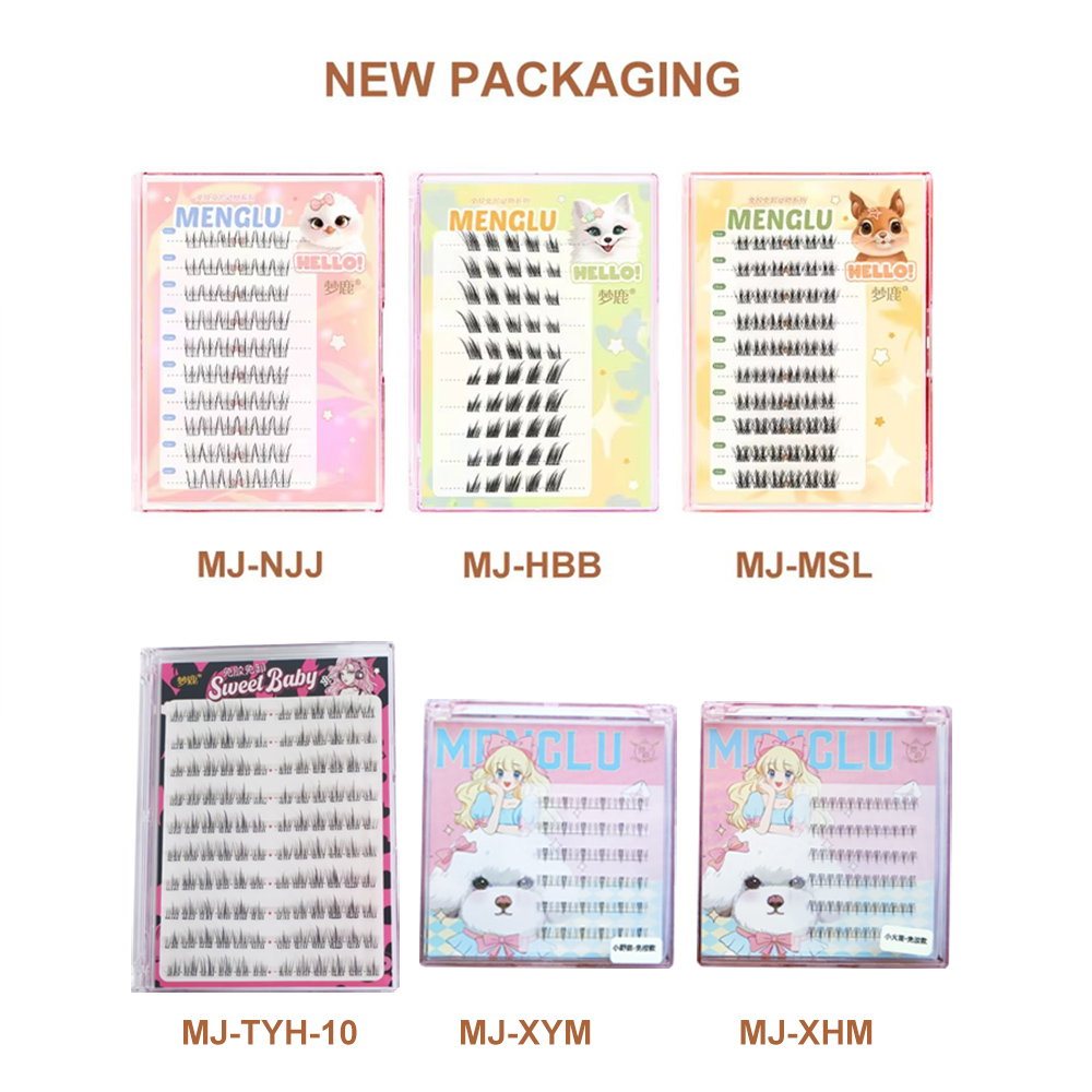 Cílios autoadesivos cluster cílios sem cola cílios individuais macios ídolo lash clusters reutilizáveis cílios autoadesivos