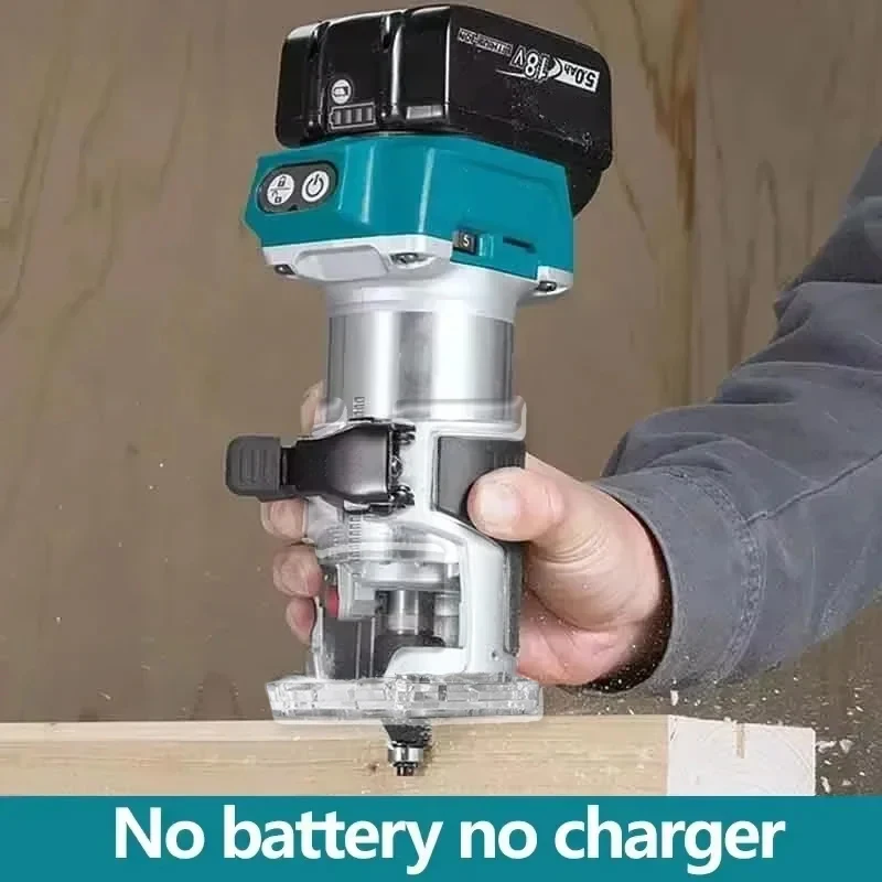For Makita DRT50 Cordless Trimmer Rechargeable Trimming Machine Brushless Slotting Tool Milling Woodwork Engraving Machine