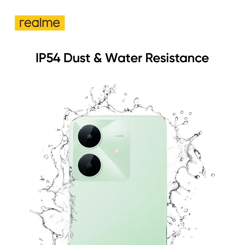 [New] realme Note 60x Smartphone Russian Version 6.74'' 90Hz Display 5000mAh Battery IP54 Powerful Octa-core Chipset 3GB+64GB