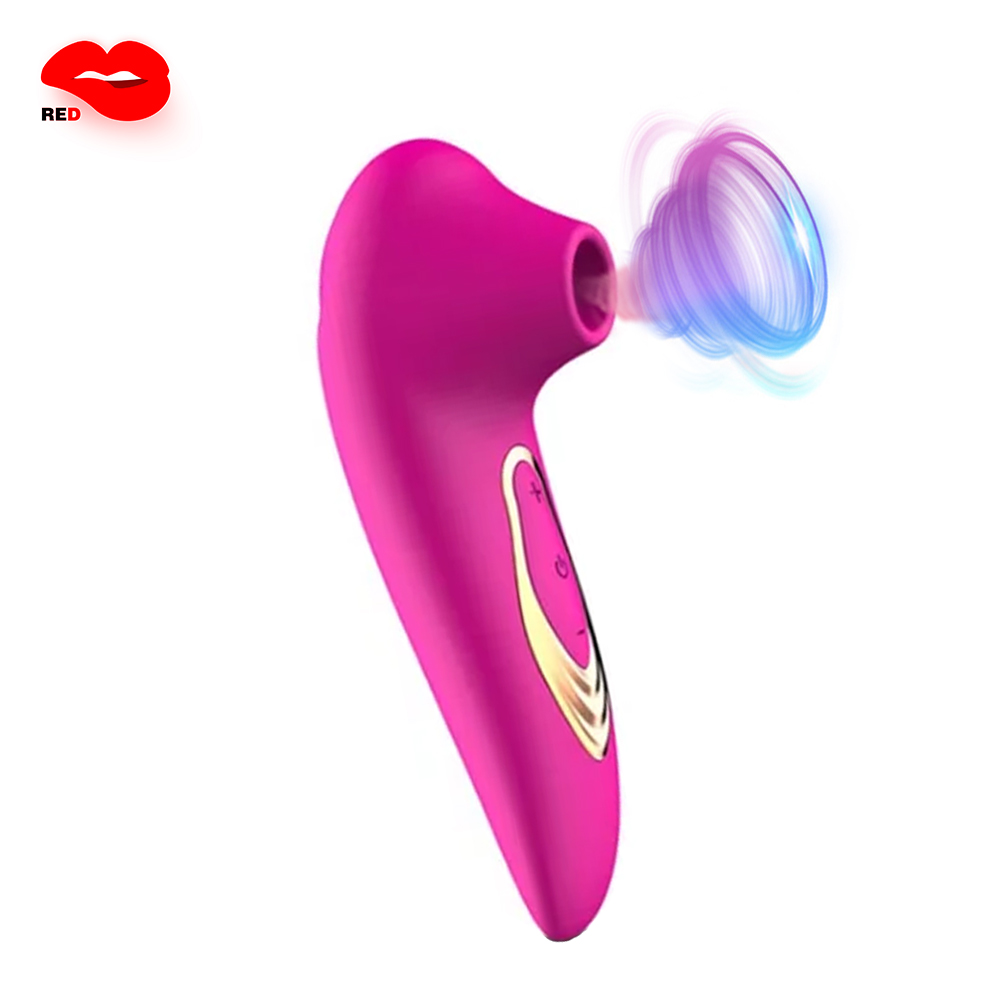 Female mini G-spot nipple sucking vibrator clitoris sucker pussy dildo stimulator adults masturbator sex toys for woman couples