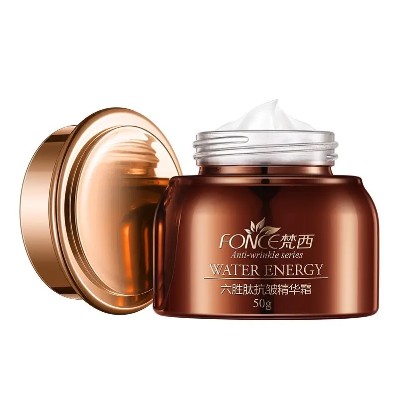 Fonce coreia anti envelhecimento removedor de rugas creme facial pele seca hidratante levantamento facial endurecimento dia noite creme peptídeo soro 50g