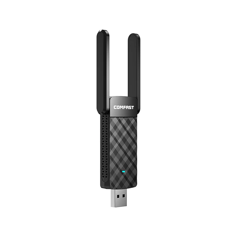 Comfast 1200 Мбит/с Адаптер Wi-Fi Usb 3.0 5G/2G MT7612U 2*2dbi Antena Para PC Cle Kali Linux Монитор Приемник сетевой карты
