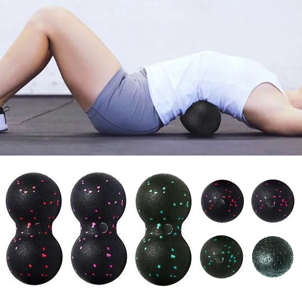EPP 8 cm Erdnussbälle, Körpermassage, Faszienball, hohe Dichte, Muskelentspannung, Lacrosse, Fitness, Yoga, Myofaszienball, lindert Schmerzen