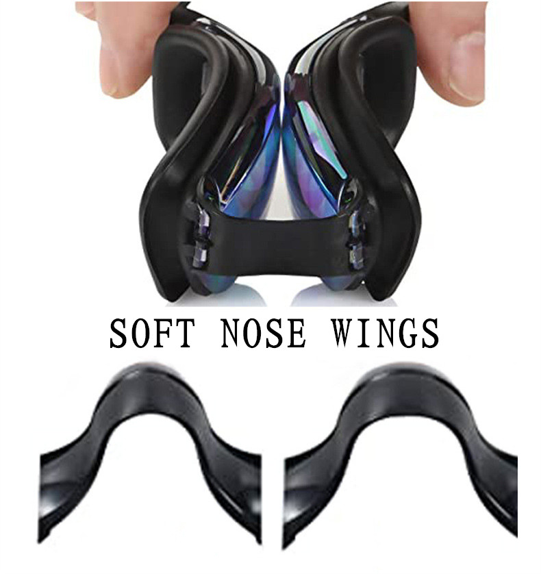 ARENA แว่นตาว่ายน้ําป้องกันหมอกสําหรับผู้ใหญ่มืออาชีพป้องกันรังสียูวีผู้ชายผู้หญิงกันน้ําว่ายน้ําแบบปรับได้พร้อมที่อุดหูกล่องแว่นตา