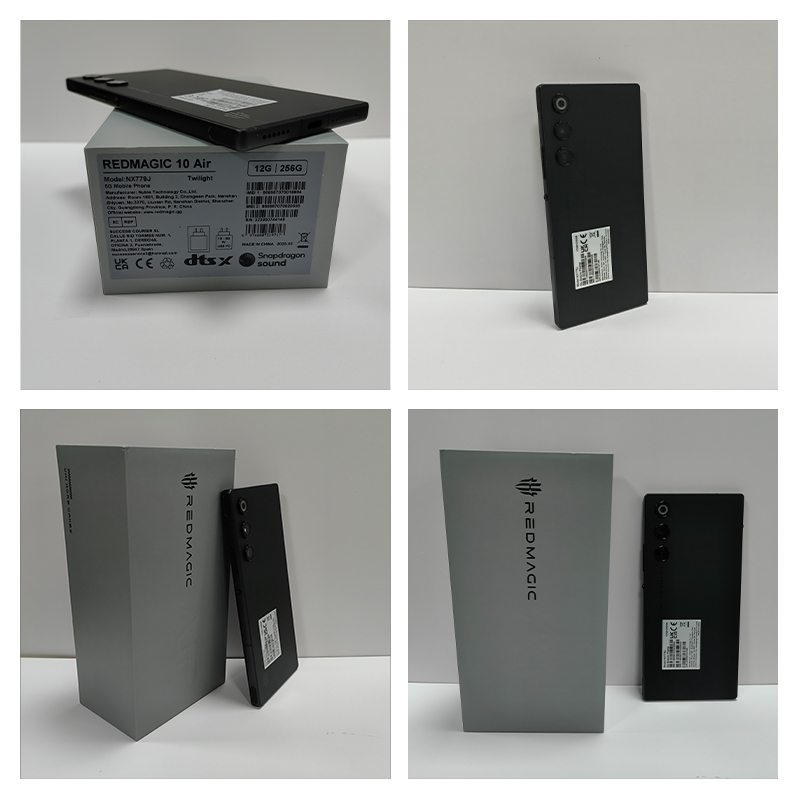 Global Version RedMagic 10 Air Gaming Phone Lightweight design 6.8" Snapdragon 8 Gen3 6000mAh 80W Charge 50MP NFC