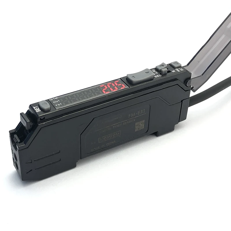 Penguat Sensor serat optik FM-E31 multifungsi berkecepatan tinggi