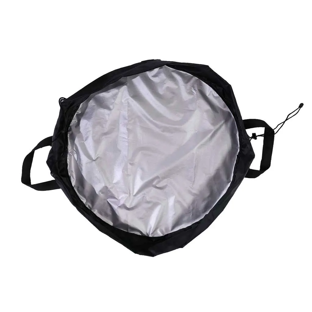 70 センチメートル防水水泳ウェットスーツ変更マットビーチ砂防止服変更キャリングバッグ収納ダイビングサーフィン服バッグ