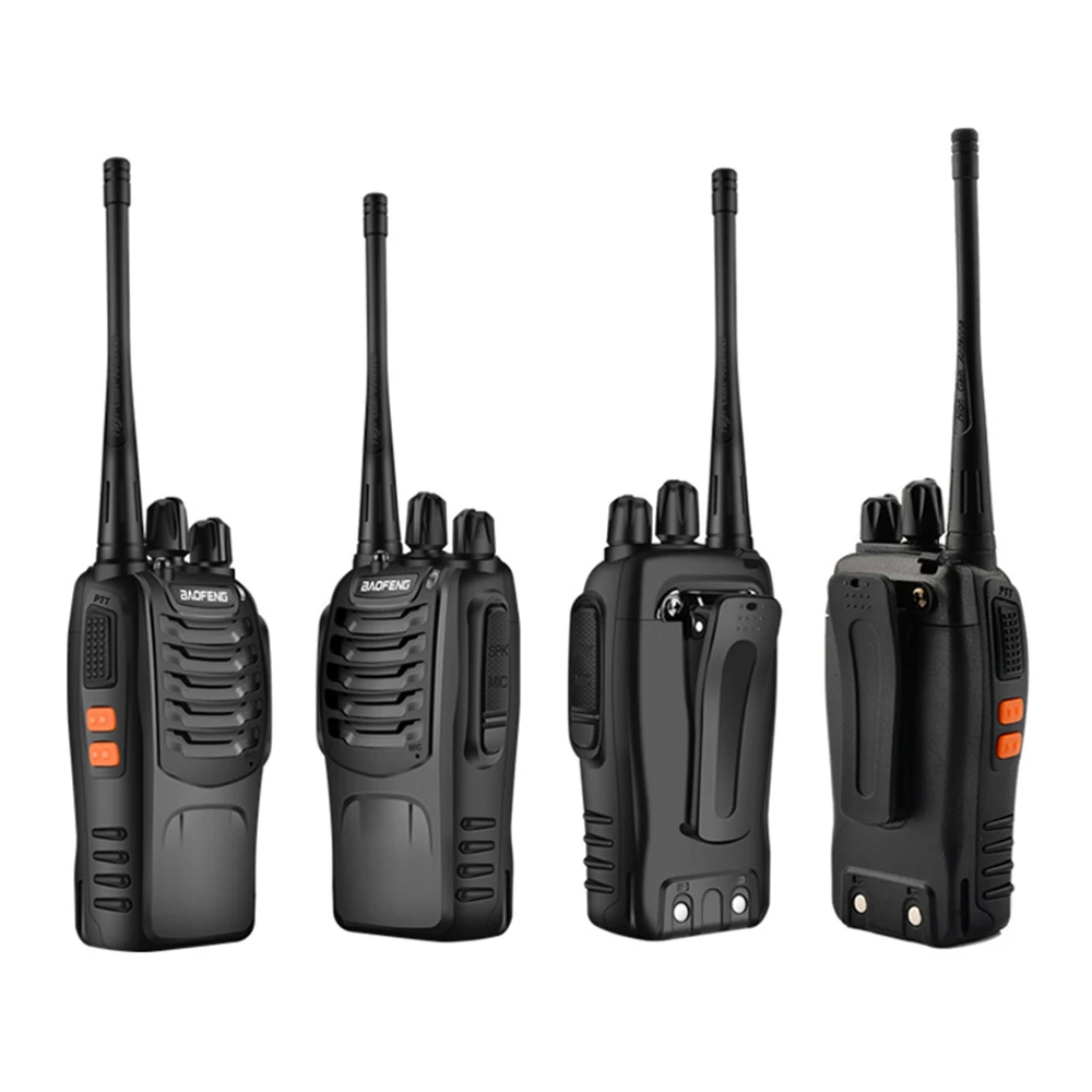 Baofeng-walkie-talkie portátil de alta potencia para exteriores, Radio bidireccional de largo alcance para caza, BF888s, BF-888S