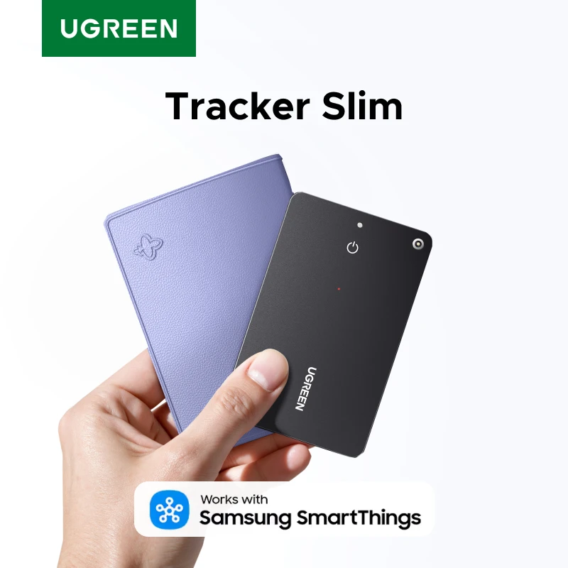 UGREEN Bluetooth Tracker voor Samsung Galaxy, Smart Tag GPS Locator Tracking Device, Item Finder voor sleutels, portemonnee, bagage, huisdieren