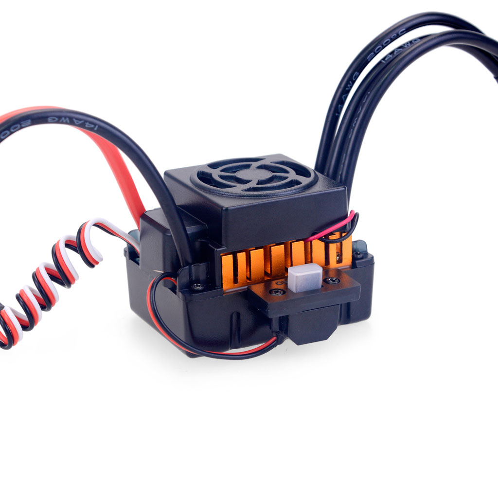 1:10 1:12 1:14 RC pieza impermeable F540 3300KV 4370KV Motor sin escobillas con 60A ESC para Wltoys 144001 124019   RC 124018   Camión Buggy