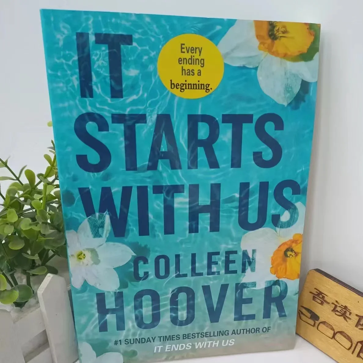 It Starts with Us By Colleen Hoover/It Ends with Us 小説本 英語 # サンデータイムズのベストセラー文庫本 1 冊