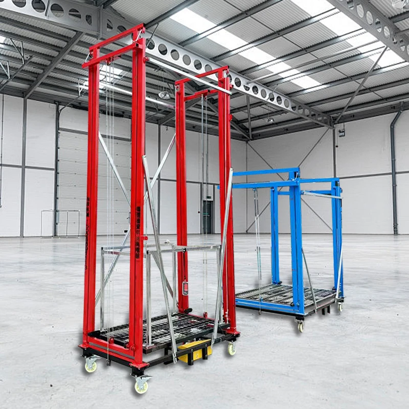 Custom 500kg 2-16m Lifting Electric Remote Control Safe Lifting Scaffold Portable Lifting Platform Electric Scaffolding
