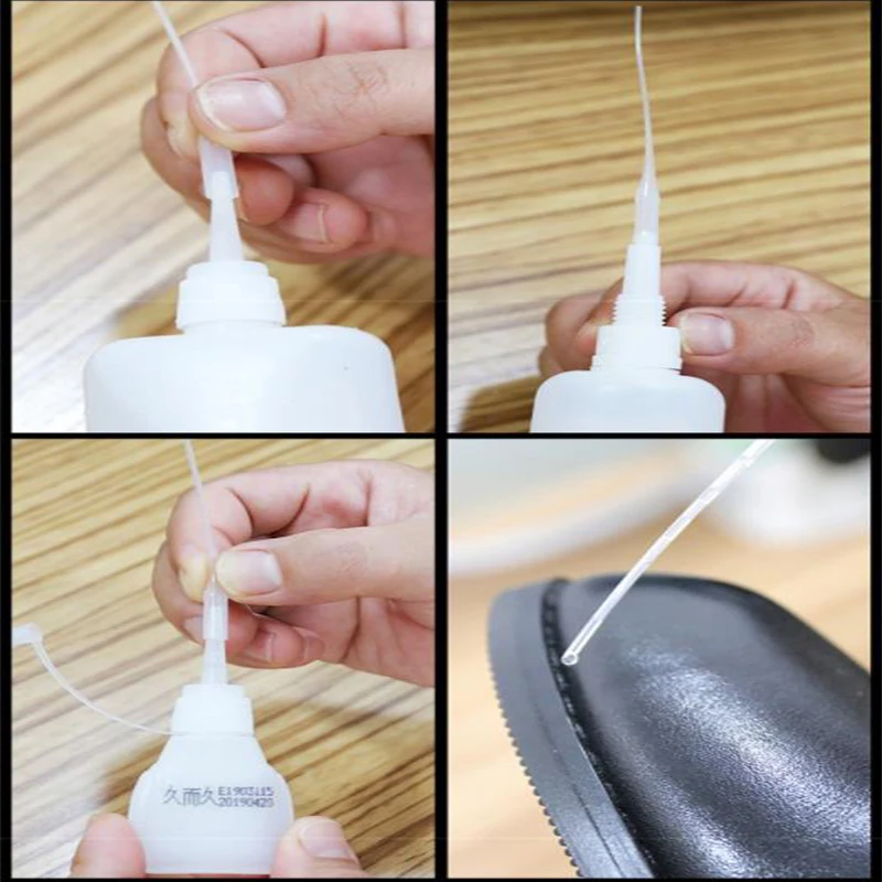 Micropuntas de pegamento de 50/100 Uds., puntas de botella de pegamento de plástico, extensor de pegamento, aplicador de precisión, boquilla de tubo de caída para laboratorio de manualidades