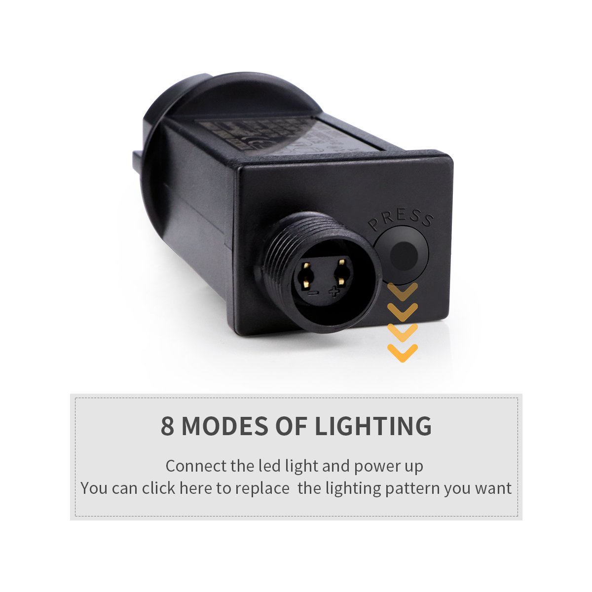 Waterproof Christmas Tree LED String Light 24V EU Plug/US Plug/Solar Fairy Lights LED Garland, for Outdoor Garden Room Decor